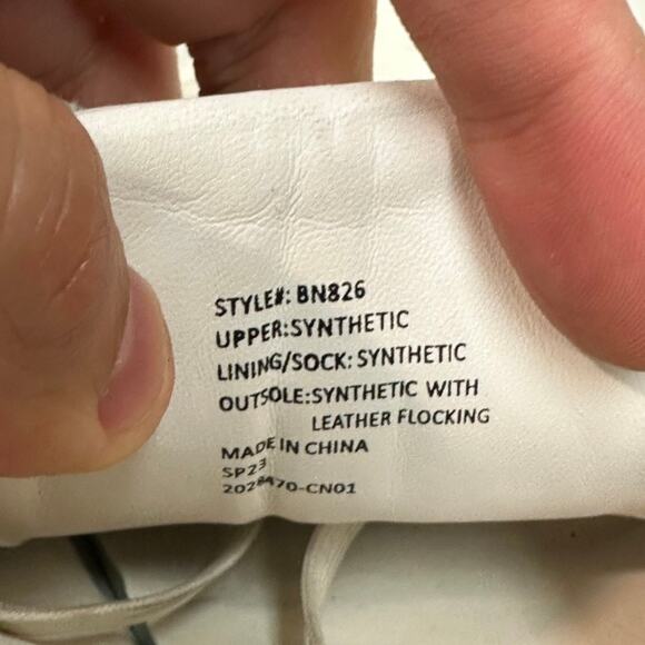 VERY GOOD J. Crew Crew Cuts Saturday Sneakers White Leather Green Big Kids 4 - Picture 9 of 11